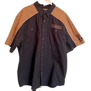 Harley Davidson Button-up 110 Anniversary Edition